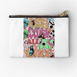 Mens Everything Everywhere All Once Design Poster Gifts For Movie Fans Zipper Pouch