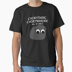 Everything Everywhere Once Movie Rock Universe Classic T-Shirt