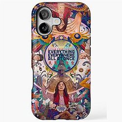 Everything Everywhere All Once Colorful iPhone Tough Case