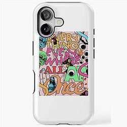 Mens Everything Everywhere All At Once Design Poster Gifts For Movie Fans iPhone Tough Case