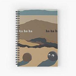 Everything Everywhere All Once - Tshirt Sticker Poster Design Spiral Notebook