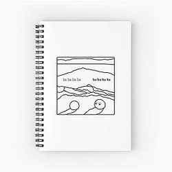 Everything Everywhere All Once Rocks Tote Bag Sticker TShirt Design Spiral Notebook