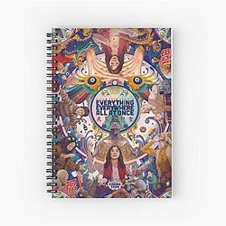 Everything Everywhere All Once Spiral Notebook