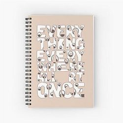 Everything Everywhere All at Once - Eyes Spiral Notebook