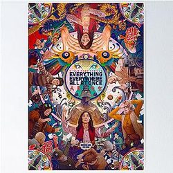 Everything Everywhere All at Once Colorful Poster