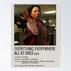 Michelle Everything Everywhere Once Poster