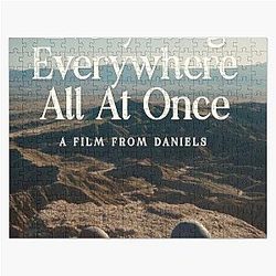 Everything Everywhere All Once Movie Poster Jigsaw Puzzle