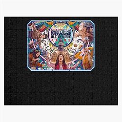 Mens Funny Everything Everywhere All At Once Gift For Everyone Jigaw Puzzle