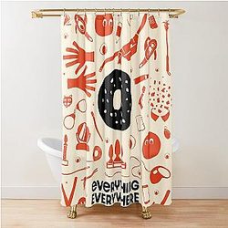 Everything Everywhere All at Once Shower Curtain