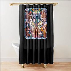Mens Funny Everything Everywhere All at Once Gift for Everyone Shower Curtain