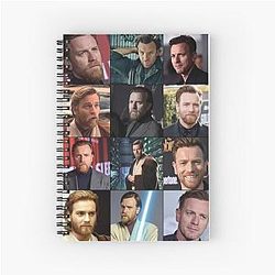 Ewan McGregor Spiral Notebook