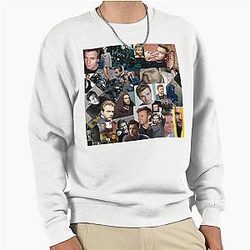Ewan McGregor Aesthetic Collage Art Pullover Sweatshirt
