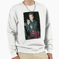 Ewan McGregor smoking a Pullover Sweatshirt