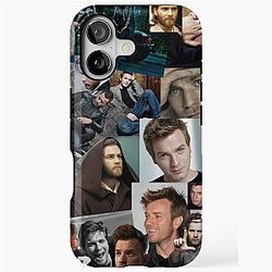 Ewan McGregor Aesthetic Collage Art iPhone Case