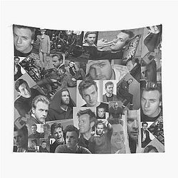 Ewan McGregor Black and White Aesthetic Collage Art