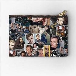 Ewan McGregor Assorted Aesthetic Collage Art Zipper Pouch
