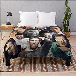 Ewan McGregor Photo Throw Blanket
