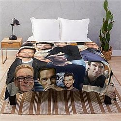 Ewan McGregor Photo Throw Blanket