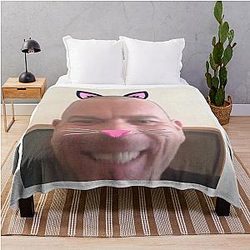 Catboy Ewan McGregor Throw Blanket