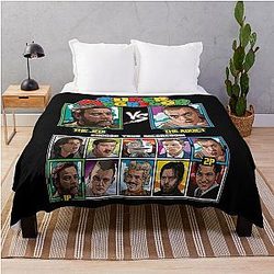Ewan McGregor Fighter Throw Blanket