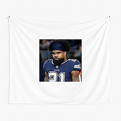 Playmaker Leader Ezekiel Elliott Tapestries