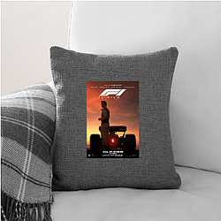 F1 The Movie stars the famous American actor Brad Pitt F1 The Movie Pillows Cover