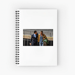 F1 The Movie shows Hayes attempting a comeback after 30 years F1 The Movie Notebook