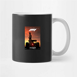F1 The Movie stars the famous American actor Brad Pitt F1 The Movie Mugs