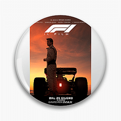 F1 The Movie stars the famous American actor Brad Pitt F1 The Movie Pins