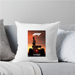 F1 The Movie stars the famous American actor Brad Pitt F1 The Movie Pillows Cover