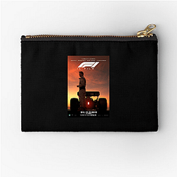 F1 The Movie stars the famous American actor Brad Pitt F1 The Movie Zipper Pouches