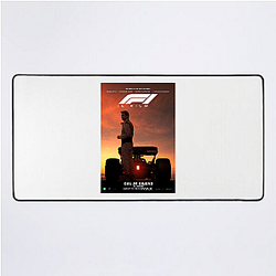 F1 The Movie stars the famous American actor Brad Pitt F1 The Movie Mouse Pads