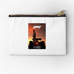 F1 The Movie stars the famous American actor Brad Pitt F1 The Movie Zipper Pouches