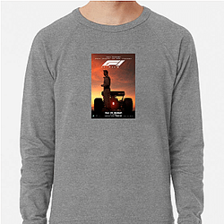 F1 The Movie stars the famous American actor Brad Pitt F1 The Movie Sweatshirts