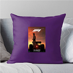 F1 The Movie stars the famous American actor Brad Pitt F1 The Movie Pillows Cover
