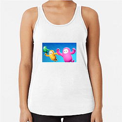 Fall Guys Fan Art Fall Guys Tank Tops