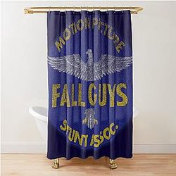 Distressed Fall Guy Stunt Association Shower Curtain