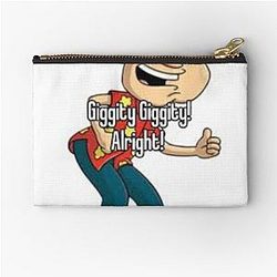 Quagmire from Family Guy Zipper Pouch