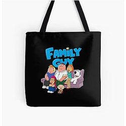 Family Guy Tote Bag with All Over Print