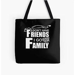 I Don't Have Friends I Got Family Awesome Family Guy Gift All Over Print Tote Bag
