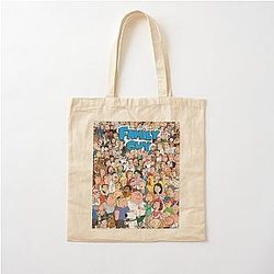 Family Guy Character Cotton Tote Bag