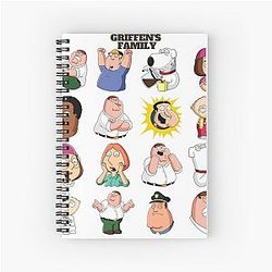 Griffin Family Spiral Notebook