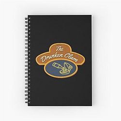 The Drunken Clam Family Guy Notebook