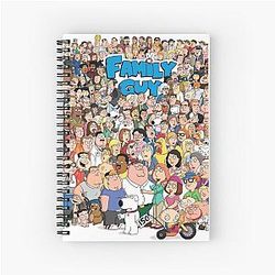 Family Guy characters Notebook