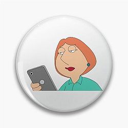 Lois Family Guy Meme Looking at Phone Pin