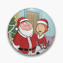 Family Guy Christmas Card Pin