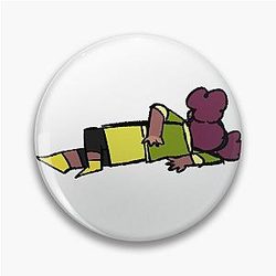 Family Guy Death Pose ROTTMNT April Pin