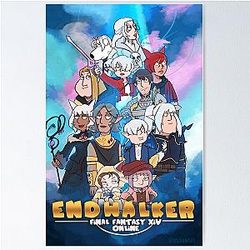 Family Guy and Fantasy inspired Print Scion Guy Endwalker Poster