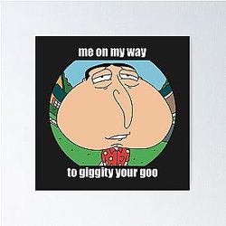 Quagmire Family Guy Meme Poster