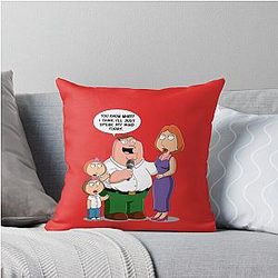 Peter Griffin from Family Guy Throw Pillow